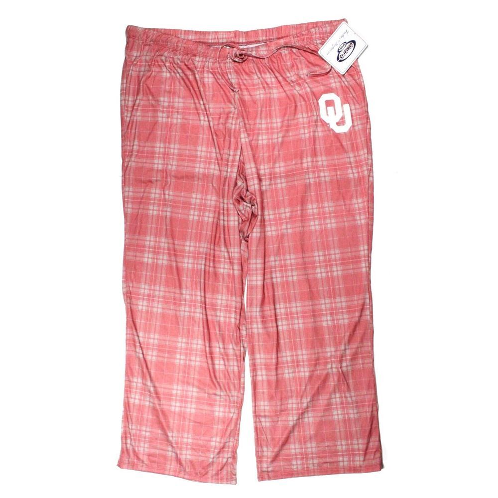 Concepts Sport Crimson Oklahoma Sooners Lightweight Sleepwear Pants Womens 4XL